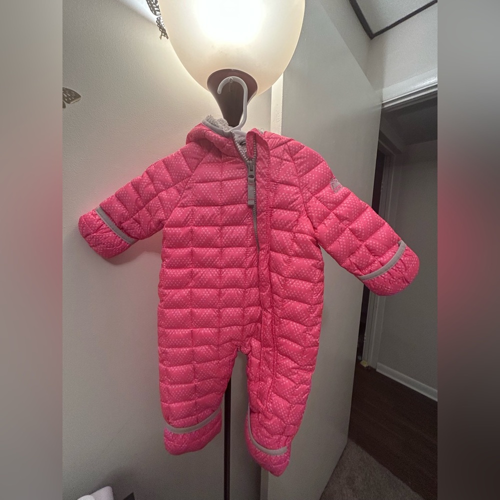 PINK Baby Snow Suit